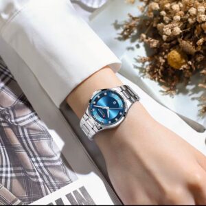 The CURREN 9107 Ladies Silver Watch