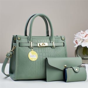 The Crocodile Print Classique Trio Set