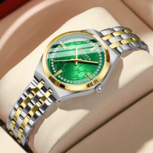 The CURREN 9096 Ladies' Green Watch