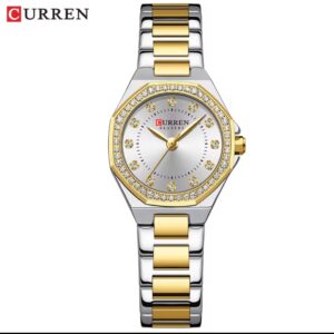 The CURREN 9100  Silver-Gold Ladies' Watch