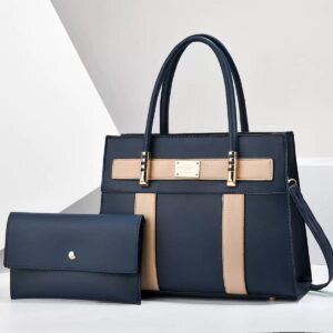 2Piece Pu Leather Chic Tote bag