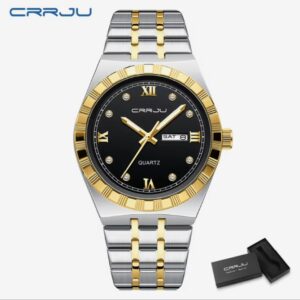 CRRJU 5036 New Stainless Steel Gentleman's Watch